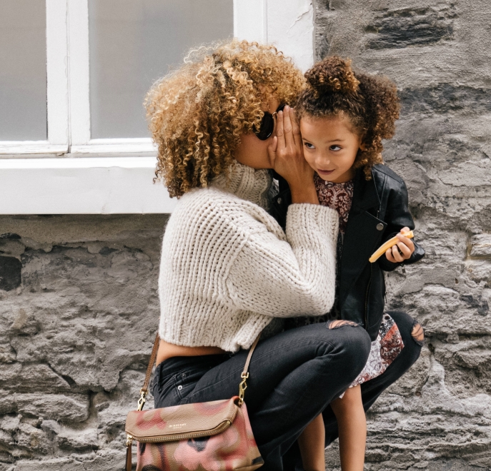 Body Language is important for language and speech development. Get down to the child's ear level!