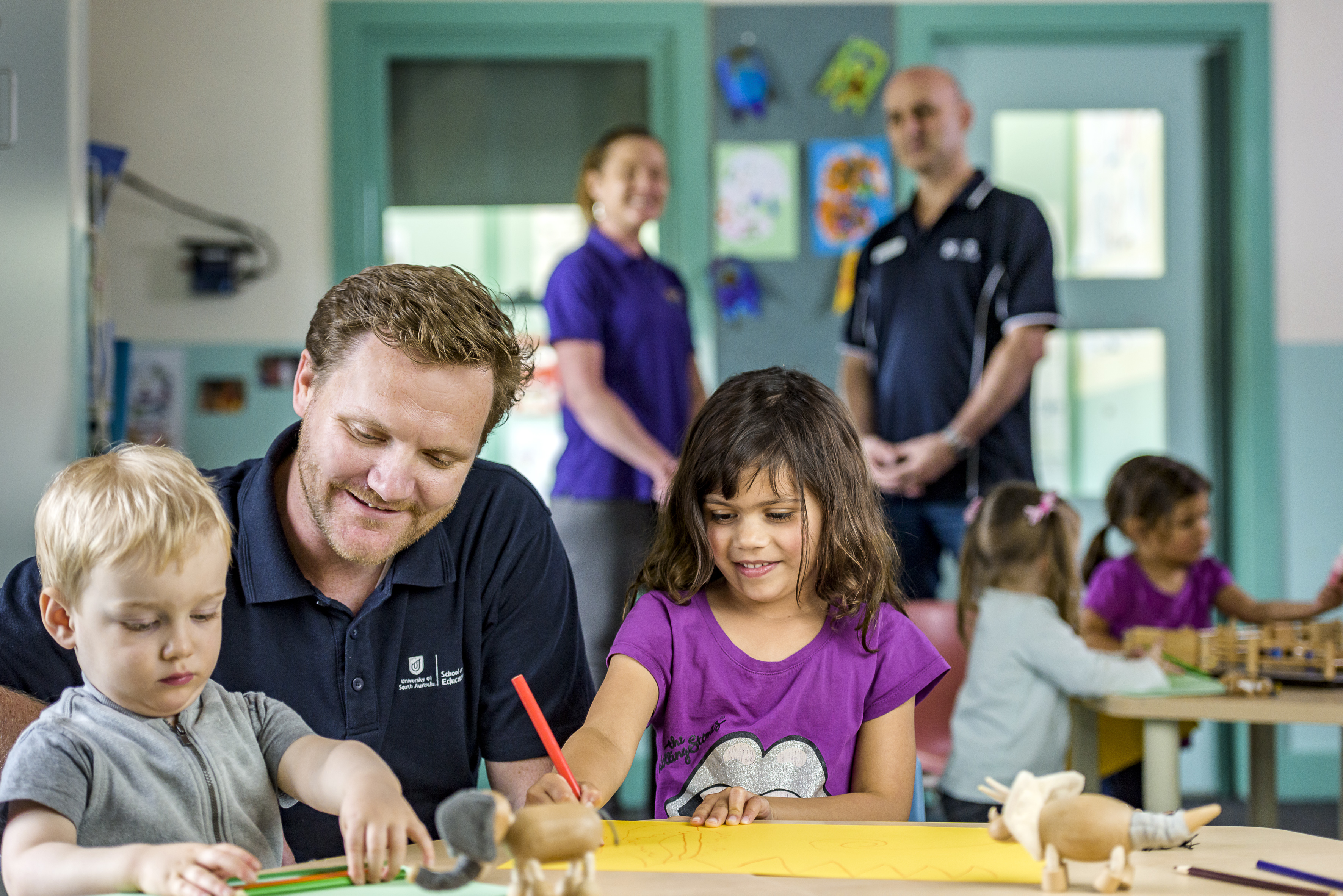 male early childhood educators