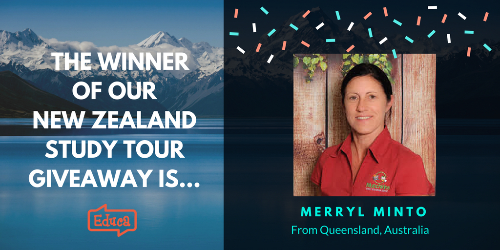 Educa New Zealand Study Tour Winner
